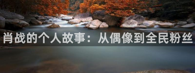 抖漫韩漫：肖战的个人故事：从偶像到全民粉丝